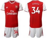 Wholesale Cheap Arsenal #34 Xhaka Home Soccer Club Jersey