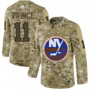 Wholesale Cheap Adidas Islanders #11 Shane Prince Camo Authentic Stitched NHL Jersey