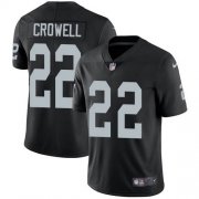Wholesale Cheap Nike Raiders #22 Isaiah Crowell Black Team Color Men's Stitched NFL Vapor Untouchable Limited Jersey