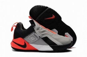 Wholesale Cheap Nike Lebron James Ambassador 11 Shoes Grey Black Orange