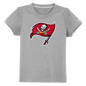 Wholesale Cheap Tampa Bay Buccaneers Sideline Legend Authentic Logo Youth T-Shirt Grey