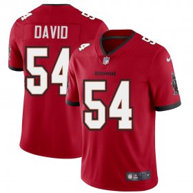Wholesale Cheap Tampa Bay Buccaneers #54 Lavonte David Men\'s Nike Red Vapor Limited Jersey