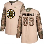 Wholesale Cheap Adidas Bruins #88 David Pastrnak Camo Authentic 2017 Veterans Day Stitched NHL Jersey