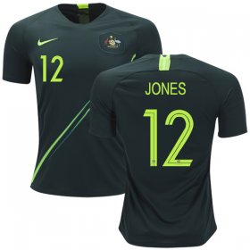 Wholesale Cheap Australia #12 Jones Away Soccer Country Jersey