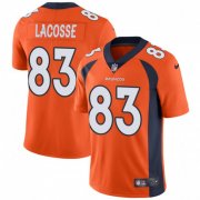 Wholesale Cheap Nike Broncos #83 Matt LaCosse Orange Team Color Men's Stitched NFL Vapor Untouchable Limited Jersey