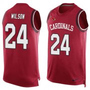 Wholesale Cheap Nike Cardinals #24 Adrian Wilson Red Team Color Men's Stitched NFL Limited Tank Top Jersey
