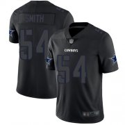Wholesale Cheap Nike Cowboys #54 Jaylon Smith Black Men's Stitched NFL Limited Rush Impact Jersey