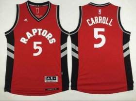 Wholesale Cheap Men\'s Toronto Raptors #5 DeMarre Carroll Revolution 30 Swingman Red Jersey