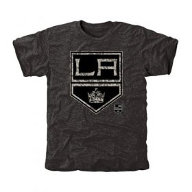 Wholesale Cheap Men\'s Los Angeles Kings Black Rink Warrior T-Shirt