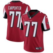 Wholesale Cheap Nike Falcons #77 James Carpenter Red Team Color Men's Stitched NFL Vapor Untouchable Limited Jersey