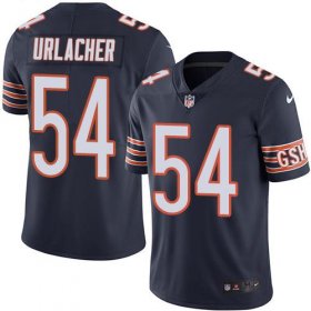 Wholesale Cheap Nike Bears #54 Brian Urlacher Navy Blue Team Color Men\'s Stitched NFL Vapor Untouchable Limited Jersey