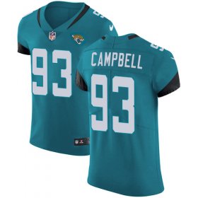 Wholesale Cheap Nike Jaguars #93 Calais Campbell Teal Green Alternate Men\'s Stitched NFL Vapor Untouchable Elite Jersey