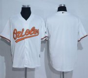 Wholesale Cheap Orioles Blank White New Cool Base Stitched MLB Jersey