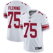 Wholesale Cheap Nike Giants #75 Cameron Fleming White Men's Stitched NFL Vapor Untouchable Limited Jersey