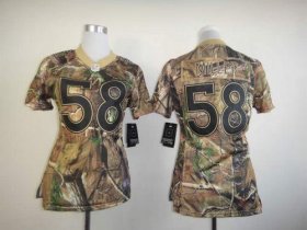 Wholesale Cheap Nike Broncos #58 Von Miller Camo Women\'s Stitched NFL Realtree Elite Jersey