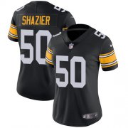 Wholesale Cheap Nike Steelers #50 Ryan Shazier Black Alternate Women's Stitched NFL Vapor Untouchable Limited Jersey