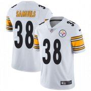 Wholesale Cheap Nike Steelers #38 Jaylen Samuels White Men's Stitched NFL Vapor Untouchable Elite Jersey