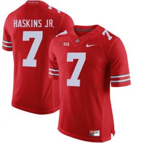 Wholesale Cheap Ohio State Buckeyes 7 Dwayne Haskins Red College Football Jersey