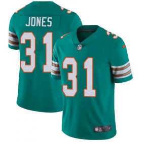Wholesale Cheap Nike Dolphins #31 Byron Jones Aqua Green Alternate Youth Stitched NFL Vapor Untouchable Limited Jersey