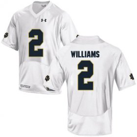 Wholesale Cheap Notre Dame Fighting Irish 2 Dexter Williams White College Football Jersey