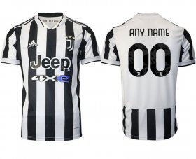 Wholesale Cheap Men 2021-2022 Club Juventus home aaa version white customized Adidas Soccer Jersey