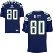 Wholesale Cheap Chargers #80 Malcom Floyd Navy Blue Stitched NFL Jersey