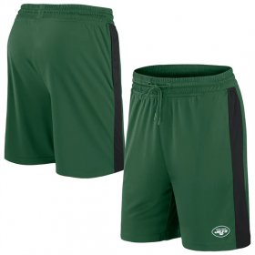 Wholesale Cheap Men\'s New York Jets Green Performance Shorts