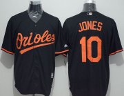 Wholesale Cheap Orioles #10 Adam Jones Black New Cool Base Stitched MLB Jersey