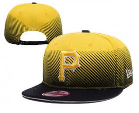 Wholesale Cheap MLB Pittsburgh Pirates Snapback Ajustable Cap Hat 2