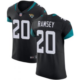 Wholesale Cheap Nike Jaguars #20 Jalen Ramsey Black Team Color Men\'s Stitched NFL Vapor Untouchable Elite Jersey