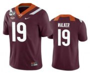 Wholesale Cheap Men's Virginia Tech Hokies #19 J.R. Walker Maroon 150th College Football Nike Jersey