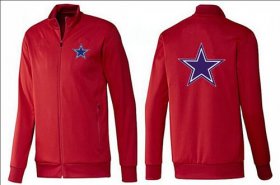 Wholesale Cheap NFL Dallas Cowboys Team Logo Jacket Red