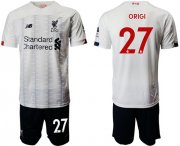Wholesale Cheap Liverpool #27 Origi Away Soccer Club Jersey