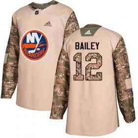 Wholesale Cheap Adidas Islanders #12 Josh Bailey Camo Authentic 2017 Veterans Day Stitched NHL Jersey