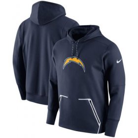 Wholesale Cheap Men\'s Los Angeles Chargers Nike Navy Champ Drive Vapor Speed Performance Pullover Hoodie