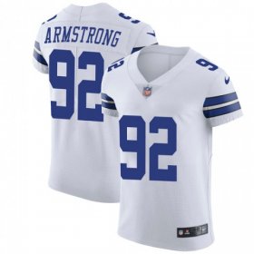 Wholesale Cheap Nike Cowboys #92 Dorance Armstrong White Men\'s Stitched NFL Vapor Untouchable Elite Jersey
