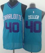 Wholesale Cheap Charlotte Hornets #40 Cody Zeller Green Swingman Jersey