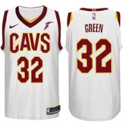 Wholesale Cheap Nike NBA Cleveland Cavaliers #32 Jeff Green Jersey 2017-18 New Season White Jersey