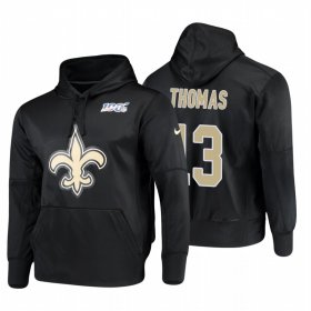 Wholesale Cheap New Orleans Saints #13 Michael Thomas Nike NFL 100 Primary Logo Circuit Name & Number Pullover Hoodie Black