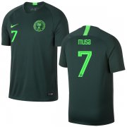 Wholesale Cheap Nigeria #7 Musa Away Soccer Country Jersey