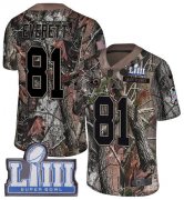 Wholesale Cheap Nike Rams #81 Gerald Everett Camo Super Bowl LIII Bound Men's Stitched NFL Limited Rush Realtree Jersey