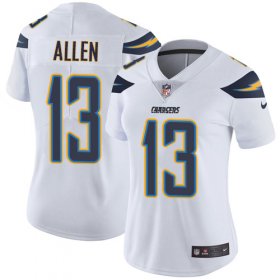 Wholesale Cheap Nike Chargers #13 Keenan Allen White Women\'s Stitched NFL Vapor Untouchable Limited Jersey