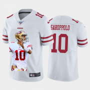 Cheap San Francisco 49ers #10 Jimmy Garoppolo Nike Team Hero 3 Vapor Limited NFL 100 Jersey White