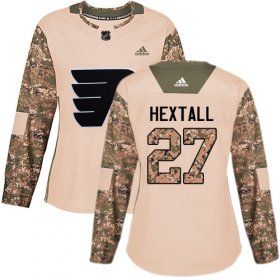 Wholesale Cheap Adidas Flyers #27 Ron Hextall Camo Authentic 2017 Veterans Day Women\'s Stitched NHL Jersey