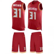Wholesale Cheap Nike Buccaneers #31 Jordan Whitehead Red Team Color Men's Stitched NFL Limited Tank Top Suit Jersey