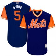 Wholesale Cheap Mets #5 David Wright Royal "D-Dub" Players Weekend Authentic Stitched MLB Jersey