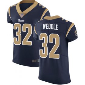 Wholesale Cheap Nike Rams #32 Eric Weddle Navy Blue Team Color Men\'s Stitched NFL Vapor Untouchable Elite Jersey