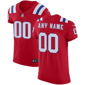 Wholesale Cheap Nike New England Patriots Customized Red Alternate Stitched Vapor Untouchable Elite Men\'s NFL Jersey