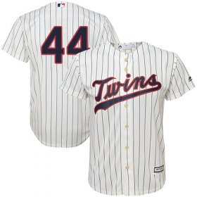 Wholesale Cheap Twins #44 Kyle Gibson Cream Strip Cool Base Stitched MLB Jersey