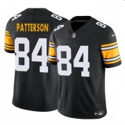 Cheap Men's Pittsburgh Steelers #84 Cordarrelle Patterson Black 2024 F.U.S.E. Alternate Vapor Untouchable Limited Football Stitched Jersey